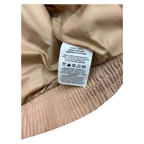 NWT Nike Swoosh Tan Sherpa Bomber Jacket XL - Picture 13 of 16